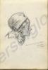"The Old Lady at my Billet, Allouagne" 1918. Work