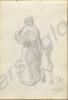 "Refugees" 1918. Work by Major Tom Barnard, 1st Ba