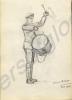 "Drummer Gunster" 1918. Work by Major Tom Barnard,