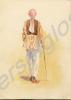 Painting of a man. 1920. Work by Major Tom Barnard