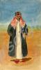Painting of a man. 192.1 Work by Major Tom Barnard