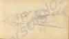 Sketch of a scene in Amritsar. 1921. Work by Major