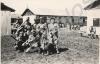 Soldiers in camp.  1st Battalion, Gloucestershire