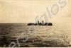 "French cruiser Cassine. Escort from Port Said to