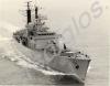 "H.M.S. Gloucester joins the fleet."