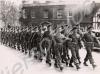 Parade outside Gloucester cathedral.  c. 1953- 196