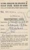 Employment Registration card. 22259414 Sergeant Er