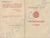 Chevrons Club membership card. 22259414 Sergeant E