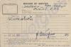 Record of Service card. 22259414 Sergeant Ernest A