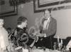 Lieutenant Colonel Rostron presenting boxing prize