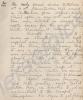Memoir. First page of an account of the war servic