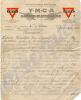 YMCA letter from a soldier of 11th Battalion, The
