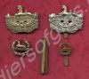 Group of badges. Two different patterns of Glouces