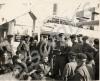 Troops on board the "Empire Halladale", en route f