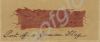 Fragment of German flag captured by a "D" Company