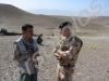 Lieutenant-Colonel C.M. Lavender with interpreter