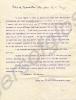 Letter of condolence sent by Lieutenant-Colonel W.