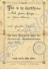 National Registration Certificate of Private Georg
